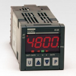 Controlador de temperatura Coel K48E HCRR 100 a 240 Vca Imagem