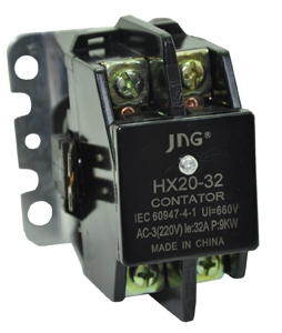 Contator Bipolar JNG Hx20-32 24 / 110 / 220vca 32a Imagem 1