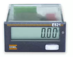 Totalizador de impulso / horas microprocessado Coel E521