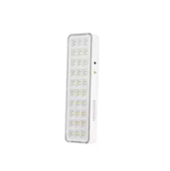Luminária de emergência Segurimax 23957 LED com bateria recarregável 13.2 W 110V/220V branca