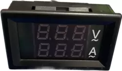 Voltímetro Amperímetro Digital Led Tensão CA: 50-500V Corrente AC: 0,0-100A