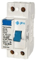 Interruptor Diferencial JNG DZL176-2-80 Bipolar 80A Imagem 1