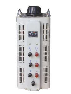 Regulador de tensão VARIAC JNG TSGC2-20  Trifásico, corrente 28A, capacidade 10KVA (220V)/20KVA (380V) Imagem 1