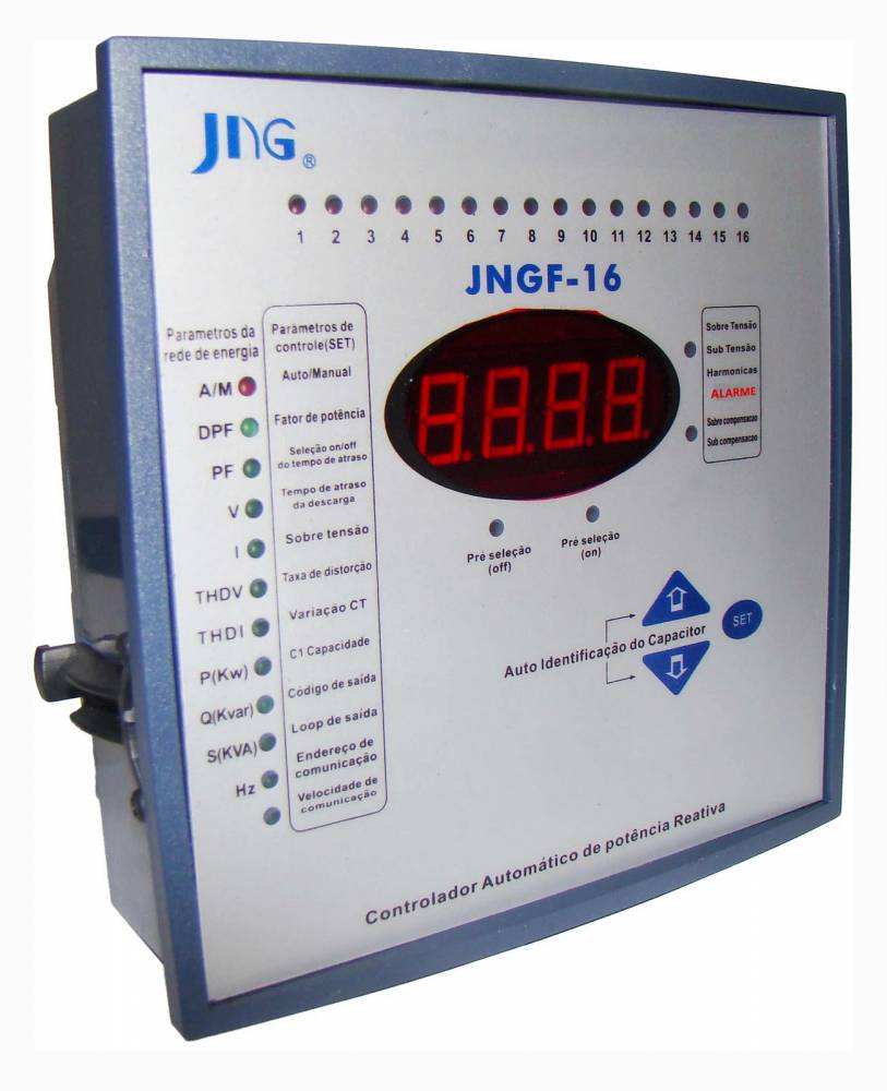 Controlador de Fator de Potência JNG JNGF-16 Imagem 1