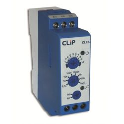 Relé Temporizador Pulso/Retardo CLIP CLES - 1 Relé Instantâneo (01s a 100h)